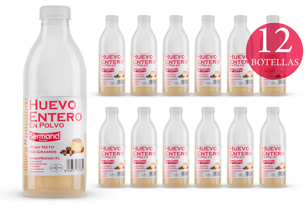 Huevo Entero en Polvo Botella 150G