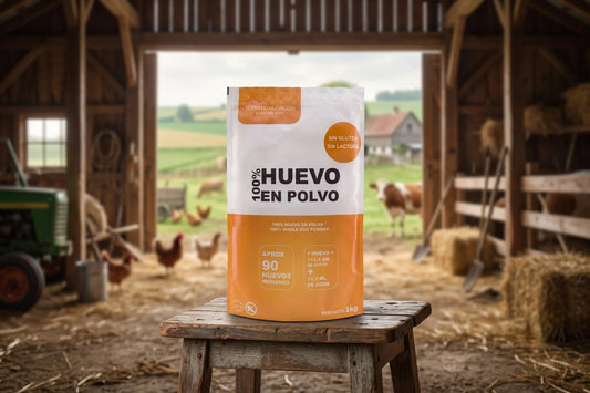 Huevo en polvo campero, ecologico y natural SERMAND