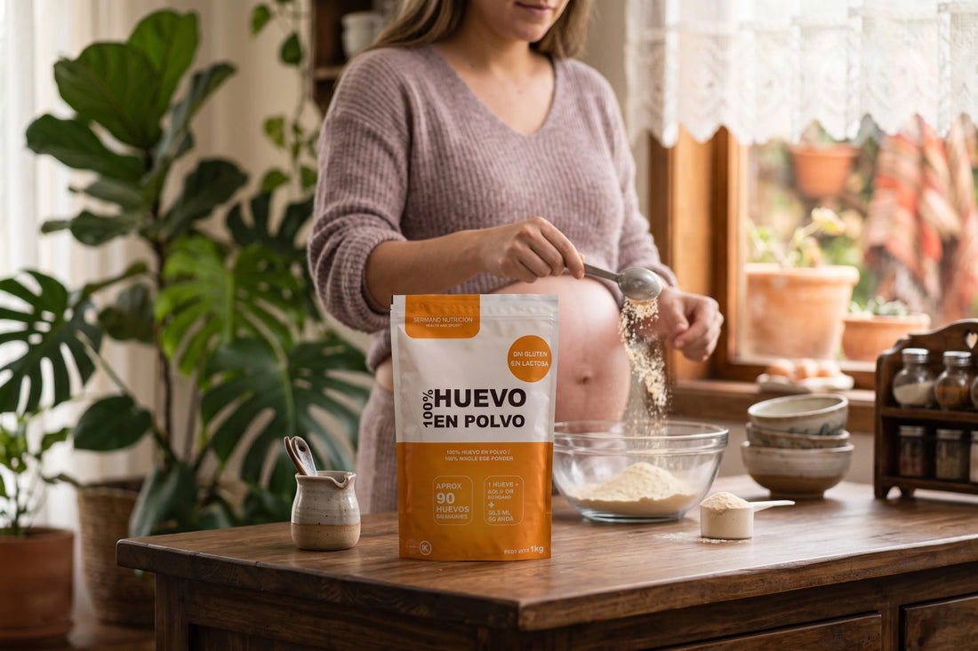Huevo en polvo seguro para embarazadas SERMAND