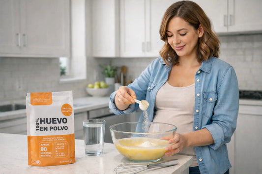 Consumo de huevo en polvo en el embarazo: lo que debes saber
