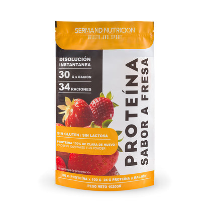 Proteína en Polvo Sabor Fresa