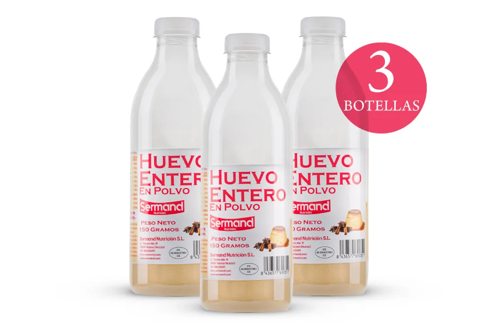 Huevo Entero en Polvo Botella 150G