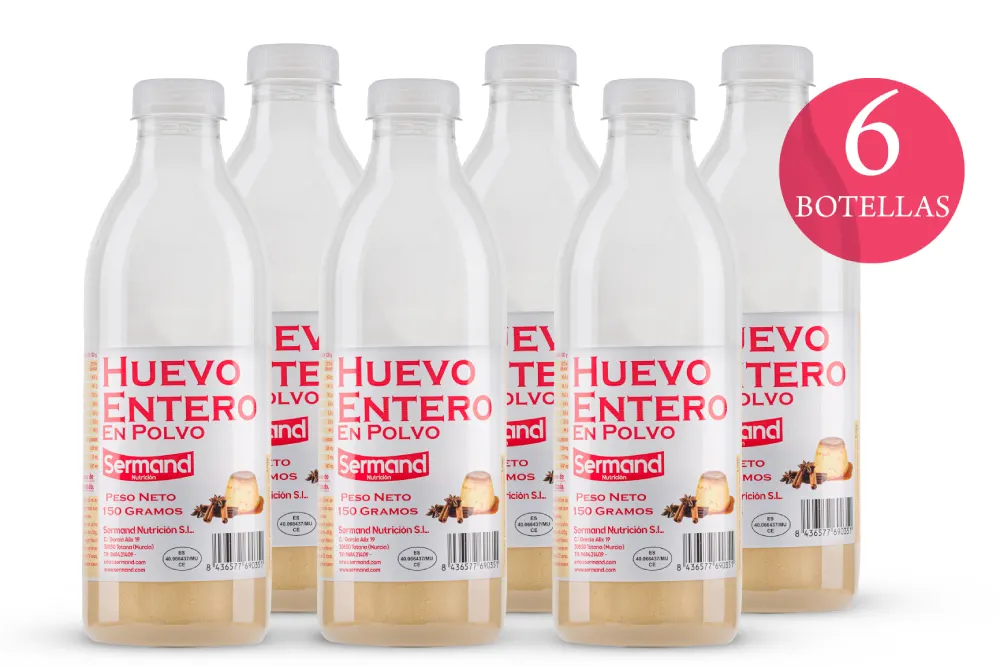 Huevo Entero en Polvo Botella 150G