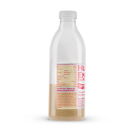 Huevo Entero en Polvo Botella 150G