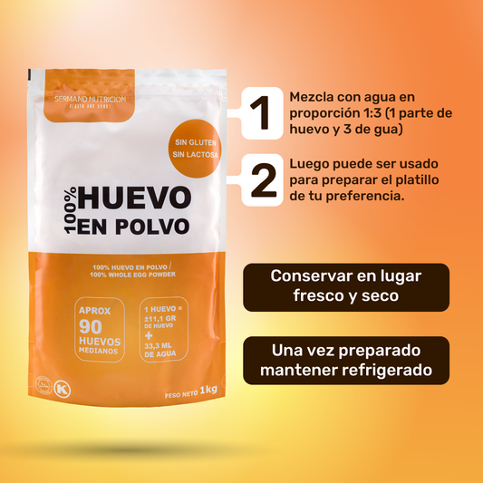 Huevo Entero en Polvo Campero