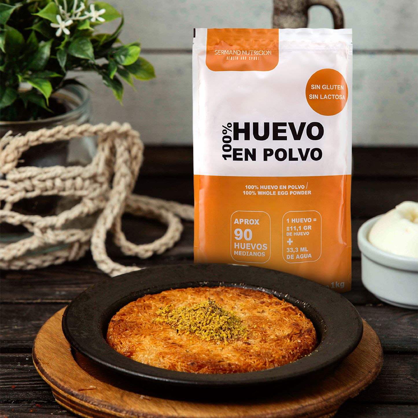 Huevo Entero en Polvo Campero