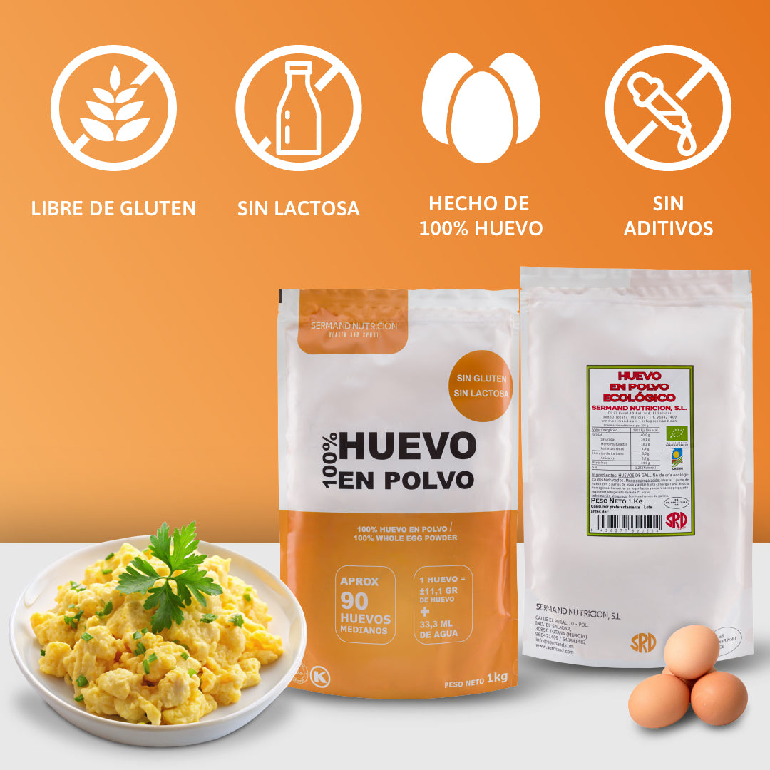 Huevo Entero en Polvo Ecológico