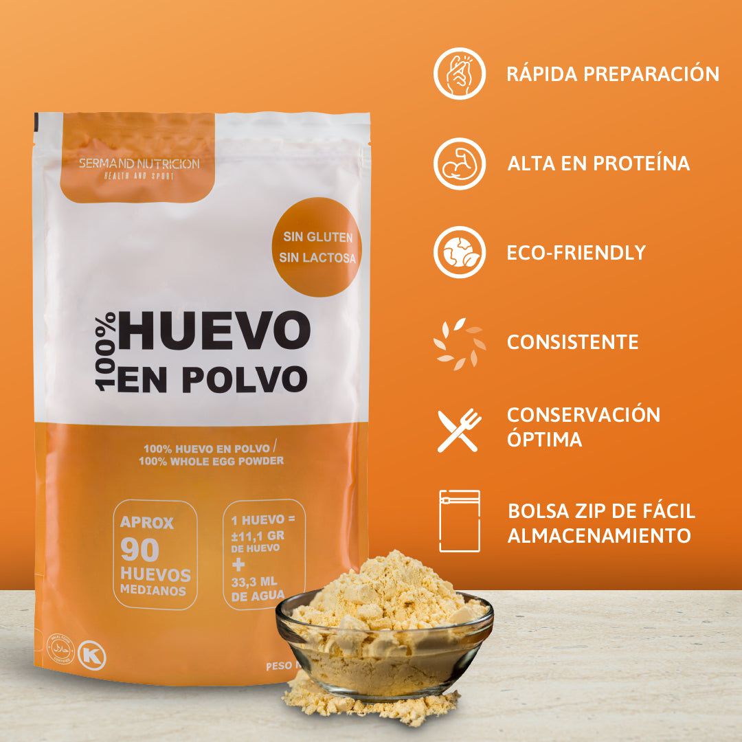 Huevo Entero en Polvo Ecológico