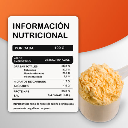 Yema de Huevo en Polvo Campero