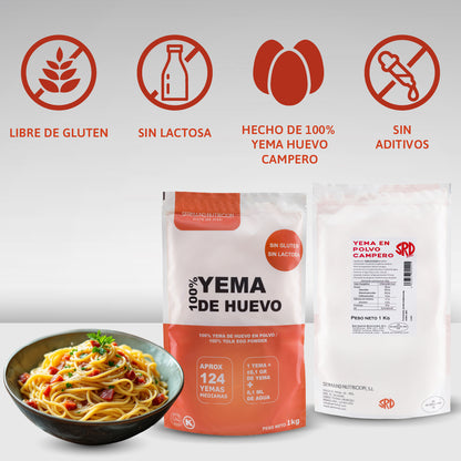 Yema de Huevo en Polvo Campero