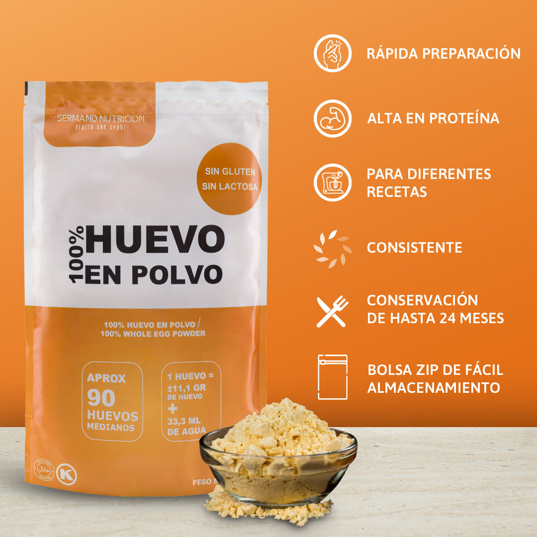Huevo Entero en Polvo Natural