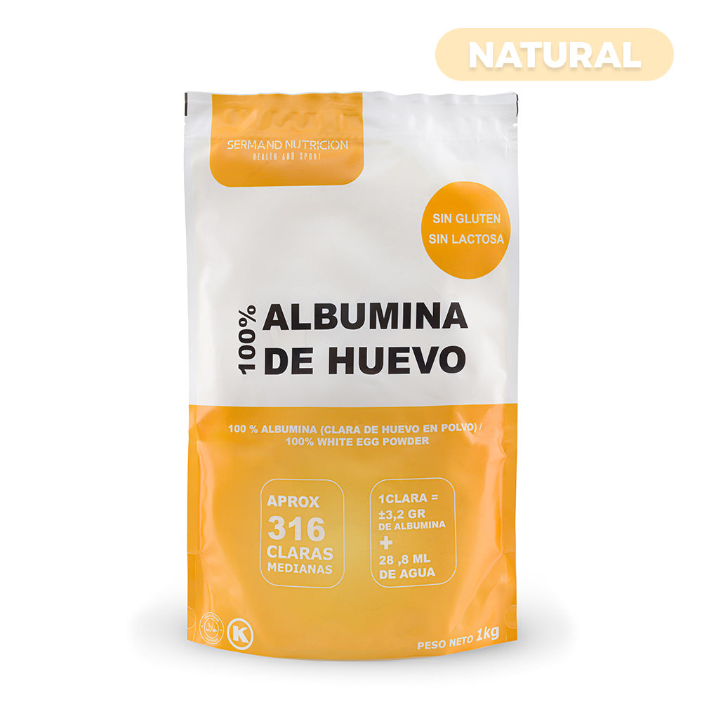 Albúmina de Huevo en Polvo Natural