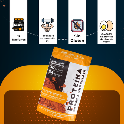 Proteína en Polvo Sabor Chocolate