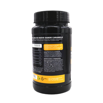 Proteína en polvo sabor caramelo
