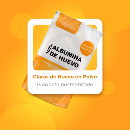Albúmina de Huevo en Polvo Natural