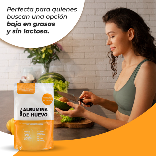 Albúmina de Huevo en Polvo Natural