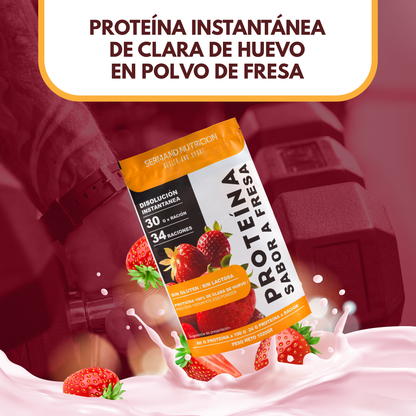 Proteína en Polvo Sabor Fresa
