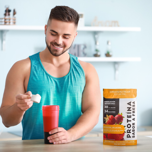 Proteína en Polvo Sabor Fresa