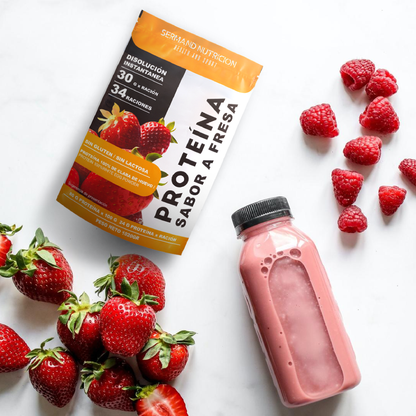 Proteína en Polvo Sabor Fresa