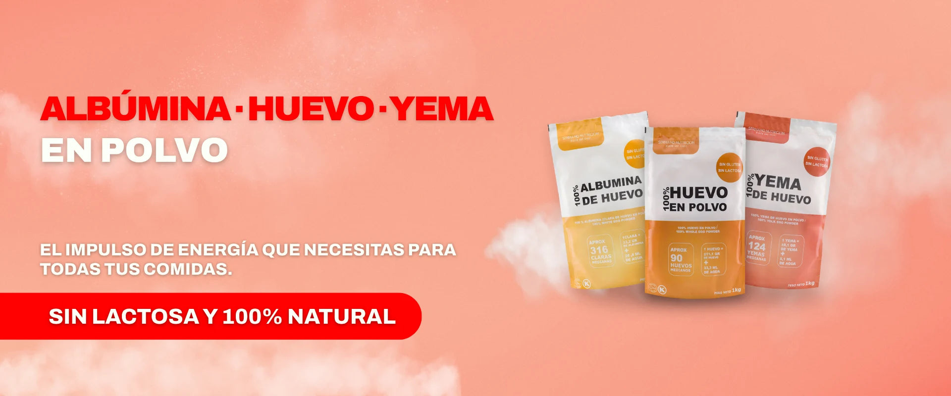 Productos de huevo en polvo