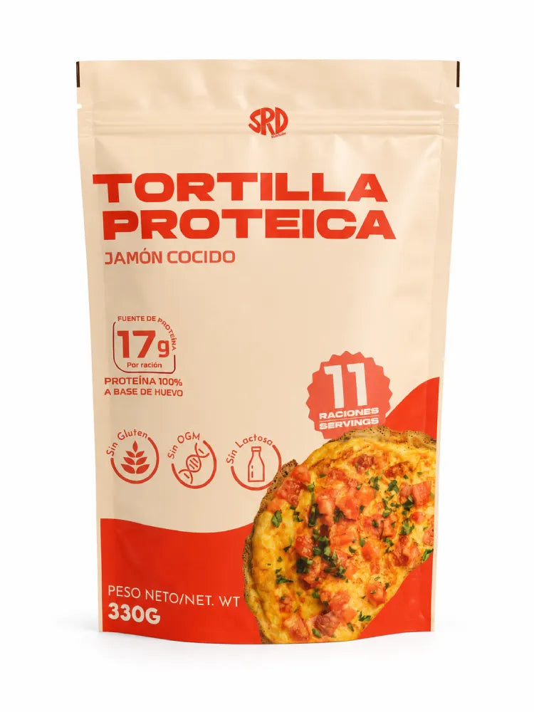 Tortilla proteica Sabor Jamón Cocido