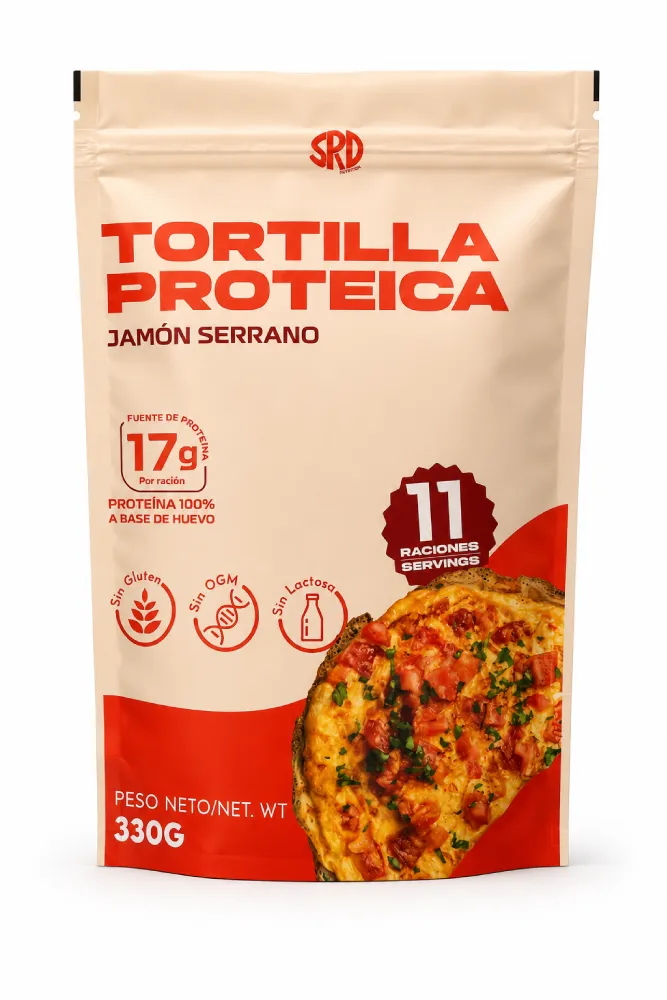 Tortilla proteica Sabor Jamón Serrano