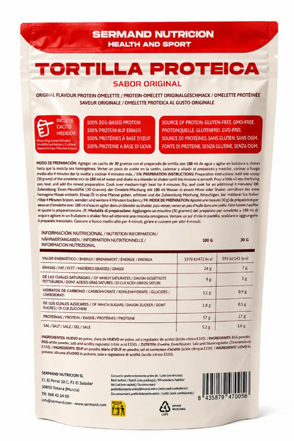 Tortilla Proteica Sabor Original