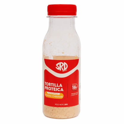 Tortilla Proteica Sabor Queso Cheddar