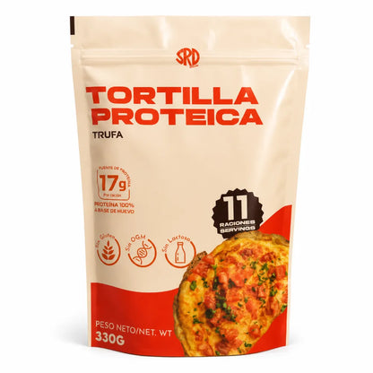 Tortilla proteica Sabor Trufa