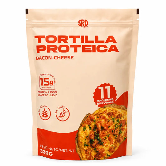Tortilla Proteica Sabor Bacon Cheddar