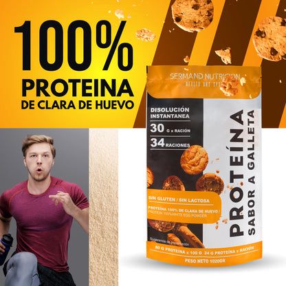 Proteína en Polvo Sabor Galleta